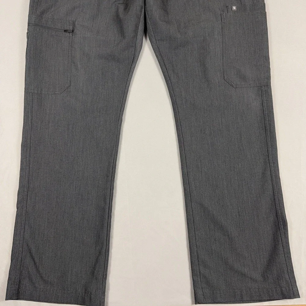 FIGS Men's Cairo Cargo Scrub Pants Technical Collection‎ XXL Heather Grey